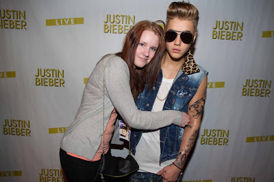 Justin Bieber from Meet and Greet,Helsinki