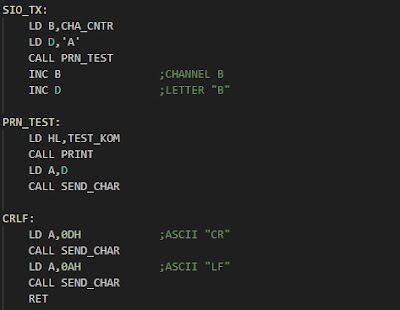 CA80 with UART.