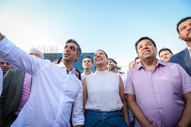 Governadora inaugura binário de acesso ao polo atacadista de Santa Cruz do Capibaripe