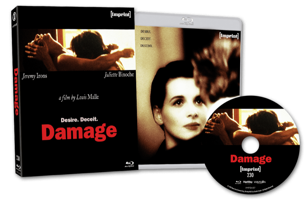 Damage - Lobby card with Jeremy Irons & Juliette Binoche