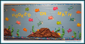 Get Hooked on Math Bulletin Board at RainbowsWithinReach