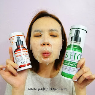 Review; SHO's Real Barrier Madeca Ampoule Mask