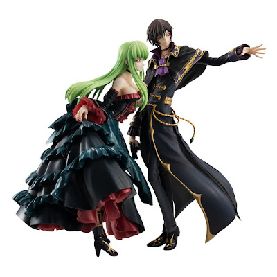 Figuras: Increible figura de Lelouch Lamperouge y C.C. de Code Geass: Fukkatsu no Lelouch