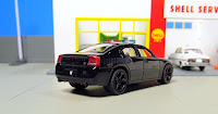 greenlight black bandit dodge charger police car