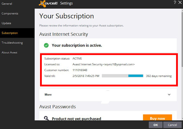 Avast Internet Security 2016 12.2.3126 Final With License