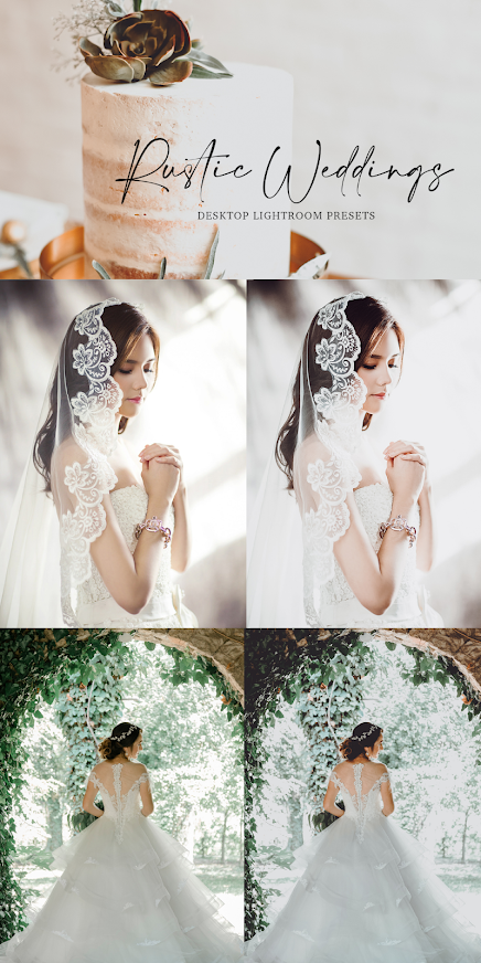 RUSTIC WEDDING Lightroom Presets Collection