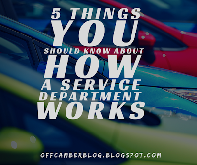 5 things you should know about how a service department works. This is really helpful information! 