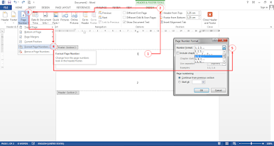 Cara Membuat Nomor Halaman Berbeda Dalam Satu Dokumen di Microsoft Word