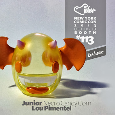 New York Comic Con 2013 Exclusive Necro Candy Corn Junior Vinyl Figure by Lou Pimentel