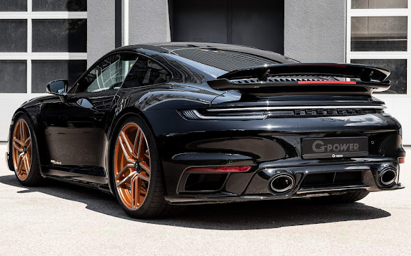 Porsche 911 (992) Turbo chega a 800 cv com preparação da G-Power