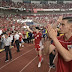  antunan takbiran dikumandangkan pendukung Timnas Indonesia setelah Jay Idzes dan kawan-kawan menaklukkan China 1-0