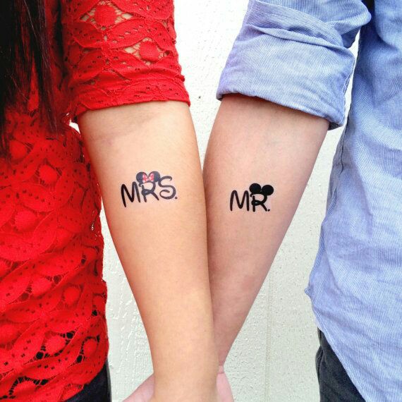 Small Tattoo Design Ideas for Couples Photos