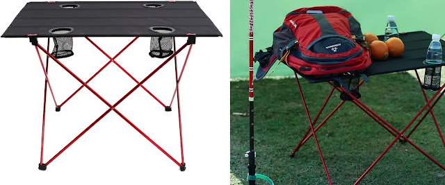5. OUTRY Lightweight Folding Table