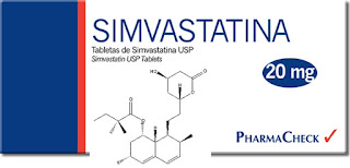 Simvastatina contra el colesterol