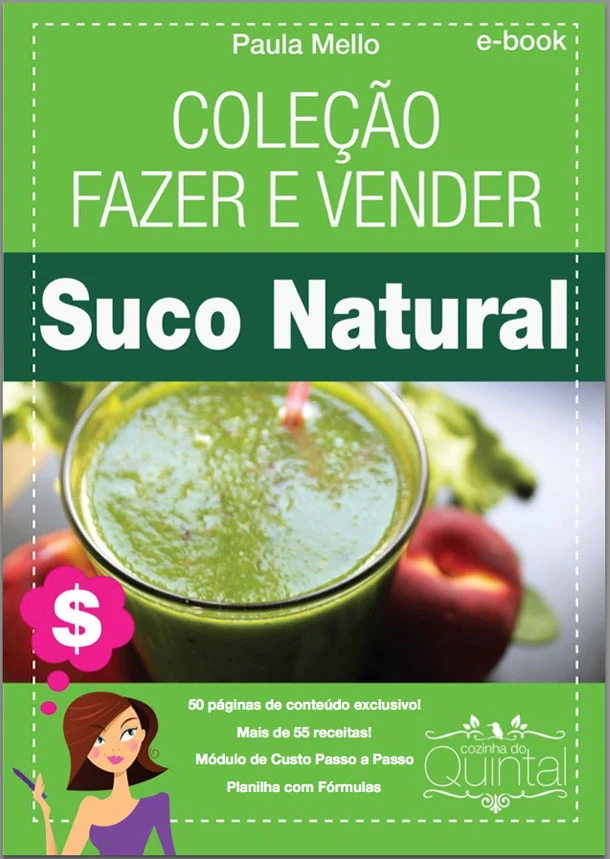 Ebook Suco Natural Cozinha do Quintal