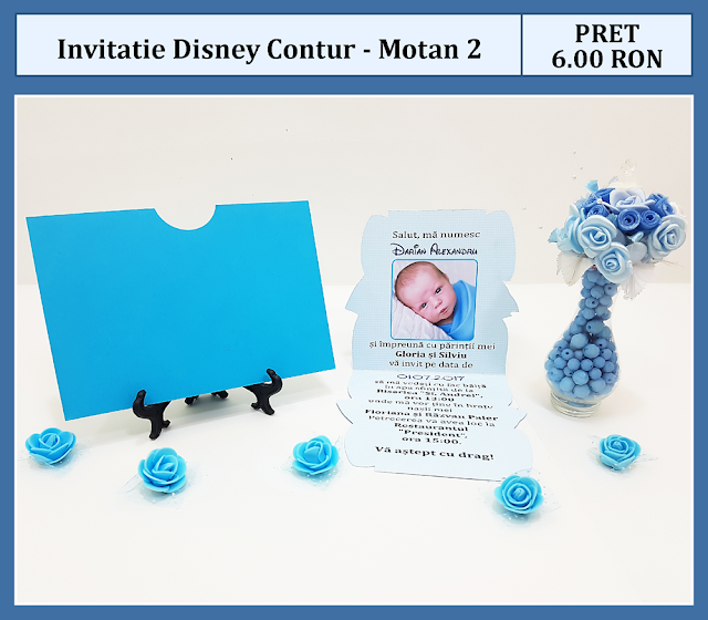 invitatii botez contur Motan 2