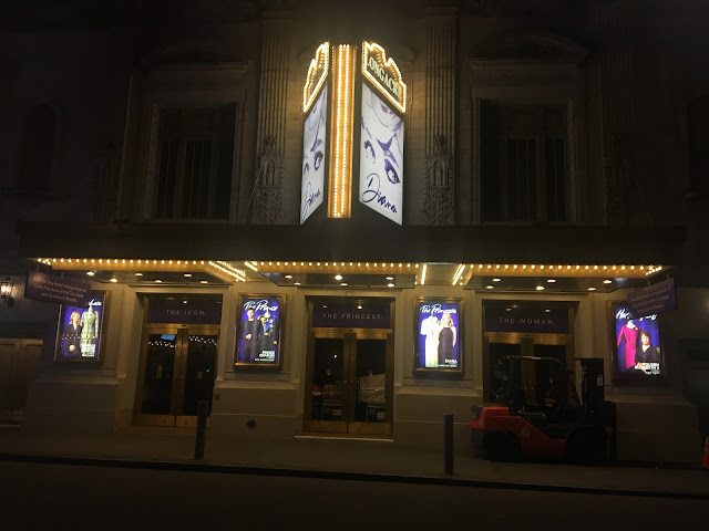 Diana Musical Broadway Marquee New York City