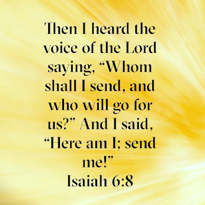 Daily Catholic Bible Verse To Memorize Isaiah 6:8