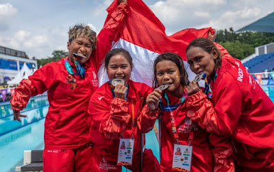 Round up - Atletik dan renang kuatkan posisi teratas Indonesia