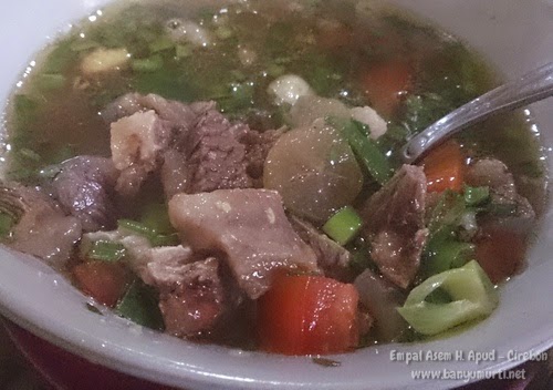 Kuliner Cirebon - Empal Asem H Apud