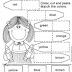Dibujos para colorear colores en inglés