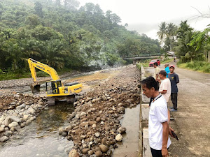  Permintaan Masyarakat Terkabul, Jalan Diaspal Hotmik dan Pelaksanaan Normalisasi Sungai