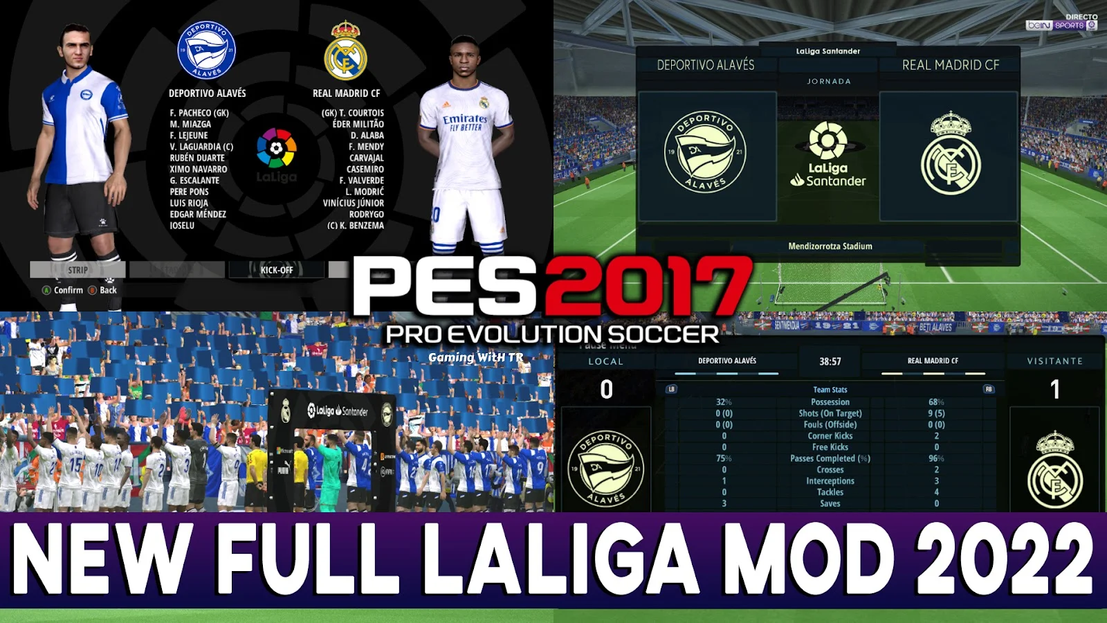 PES 2017 | New La Liga Mod Season 2022