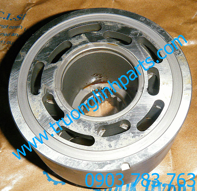 Xi lanh- Piston của bộ ruột bơm thủy lực AP2D25 cho xe đào R55-5/ DH55-5/ SK035/ PC45