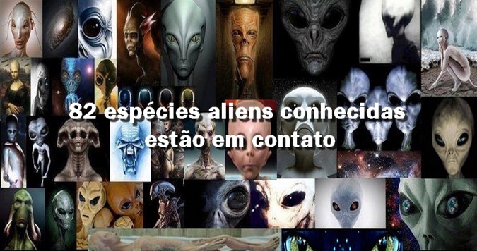 82 espécies aliens conhecidas estão em contato