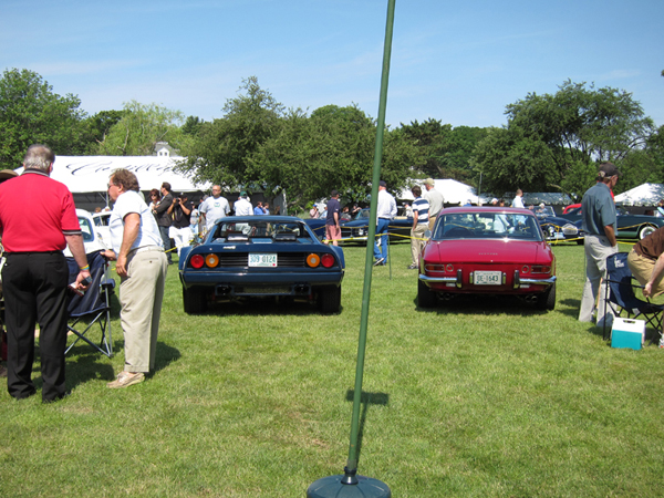  1995 Ferrari 456 GT and 1952 Plymouth Cambridge 
