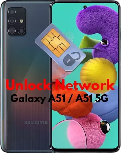 Unlock Network Samsung Galaxy A51 SM-A515 / A51 5G SM-A516