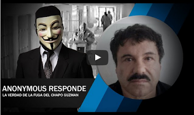 Anonymous responde – LA VERDAD de fuga El Chapo Guzman 2015