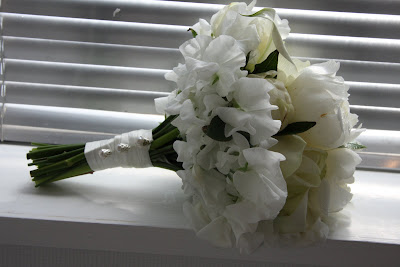 Bridal Bouquet of White Peonies-3