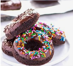 Glazed Chocolate Donuts