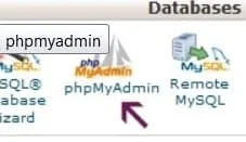 how to backup WordPress MySQL database with phpMyAdmin