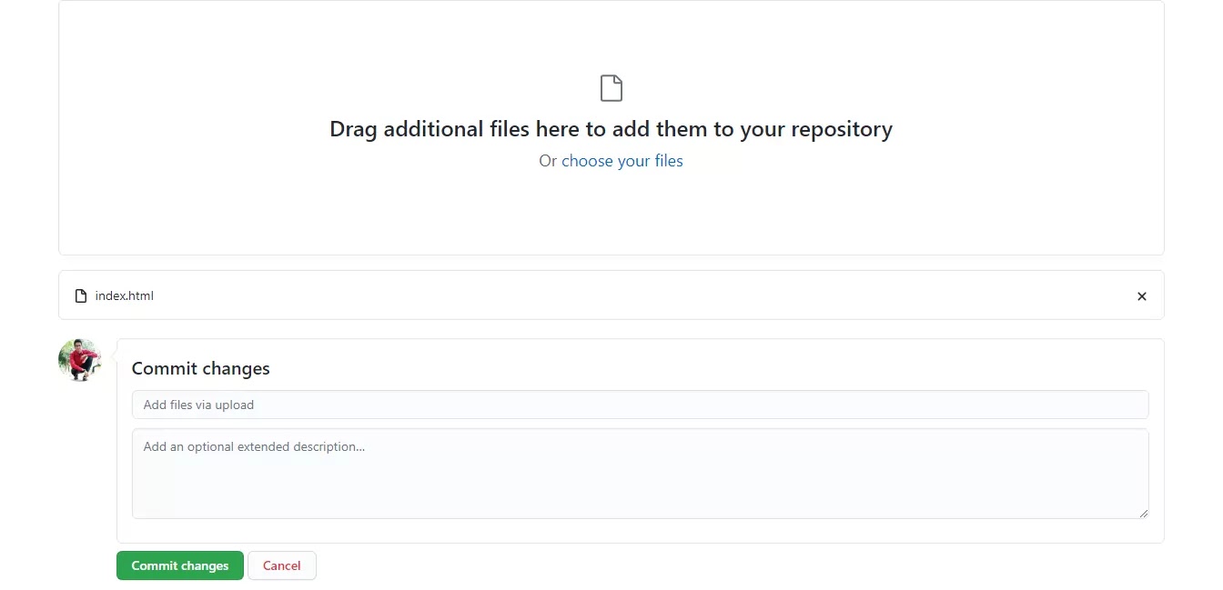 host your files on github