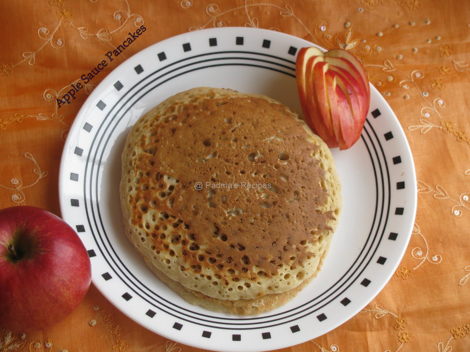 all how pancakes flour SAUCE APPLE purpose scratch  using Padma's Recipes: to make from PANCAKES