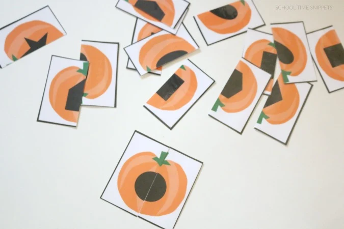 pumpkin shapes to match