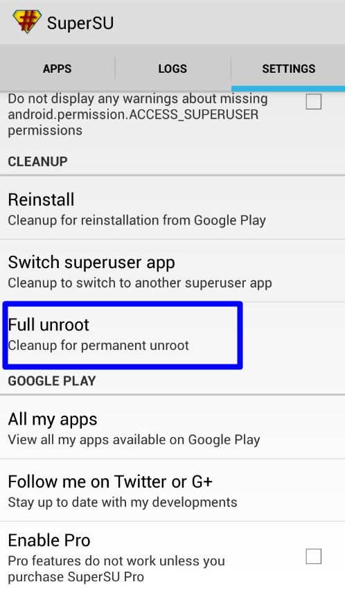  How to Unroot Android And Tablet – Step by Step Guide - PAKLeet