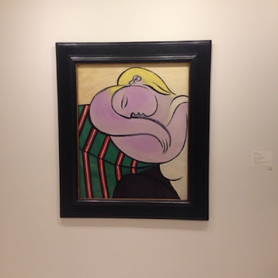 A Picasso at the Guggenheim, portrait of his muse and lover