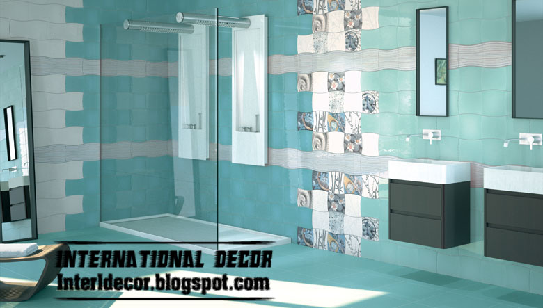 choose the best design and color of wall tile for my bathroom