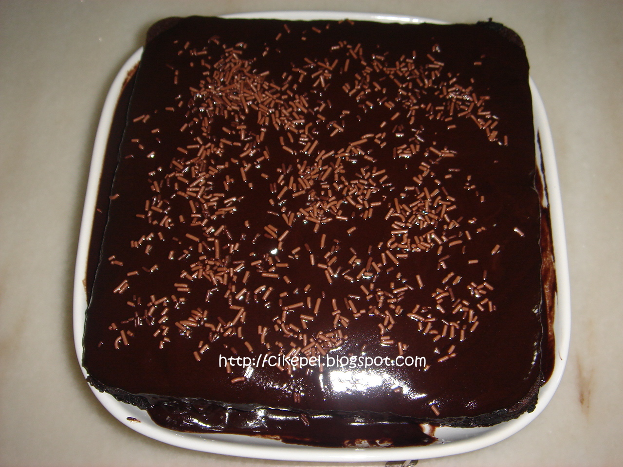 Keluarga & Resepi: ^_^: Kek Coklat Kukus Badariah