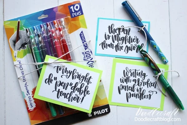 Pilot Pens Back-to-School Pen Pun Gifts!