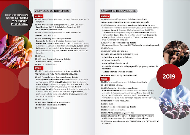 Congreso AMPE 2019  Actividades