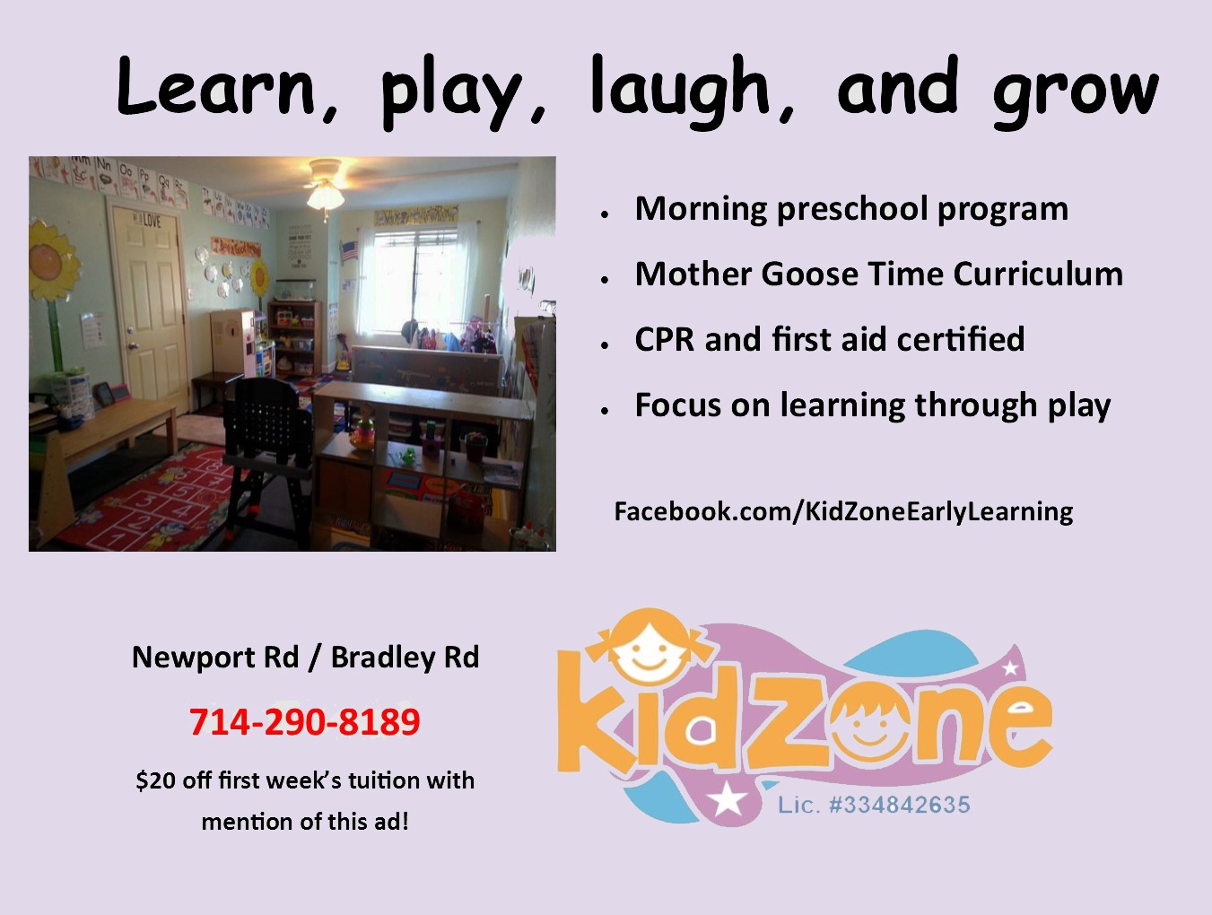 Play & Learn at KidZone | Menifee 24/7 - 