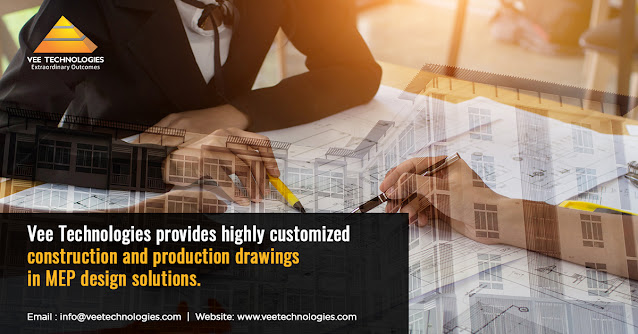 MEP construction and production drawing Design Services