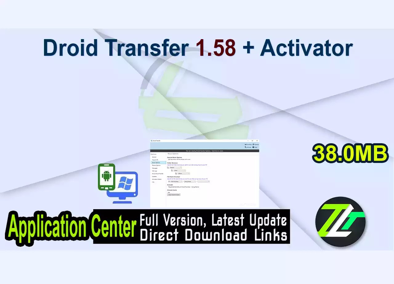 Droid Transfer 1.58 + Activator