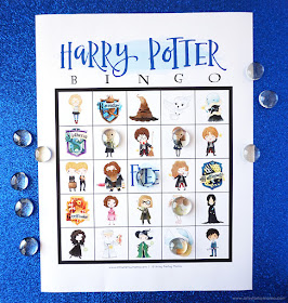 free printable Harry Potter Bingo 