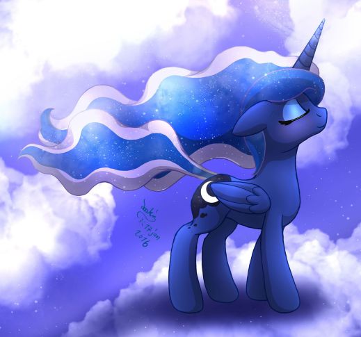 Princess Luna Wind Blow