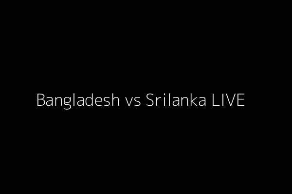 How can you watch bangladesh vs srilanka live cricket online